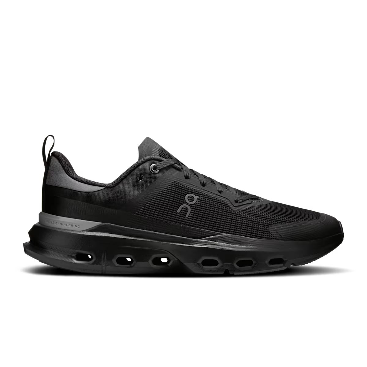 Men's On Cloudpulse Next, Black/Stone, 9 D Medium
