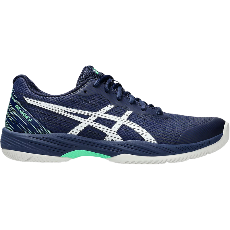 Men's Asics Gel-Game 9, Blue Expanse/White, 10.5 D Medium
