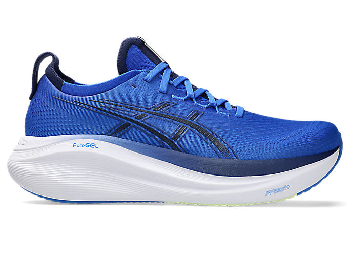 Men's Asics Gel-Nimbus 27, Illusion Blue/Indigo Blue, 9 D Medium
