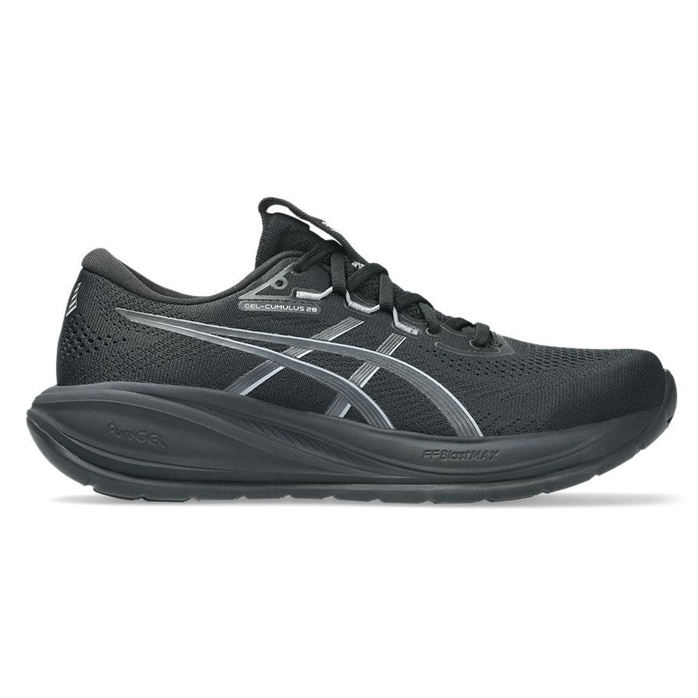 Men's Asics Gel-Cumulus 28, Black/Carrier Grey, 8.5 D Medium