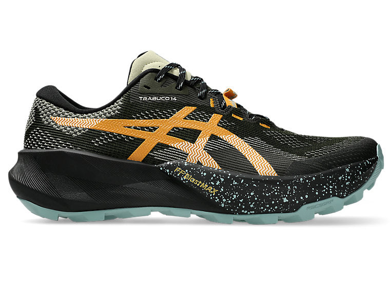 Men's Asics Trabuco 14, Vintage Khaki/Black, 12 D Medium