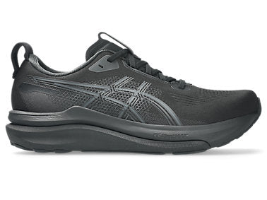 Men's Asics Gel-Kayano 33, Black/Black, 10.5 4E Extra Wide