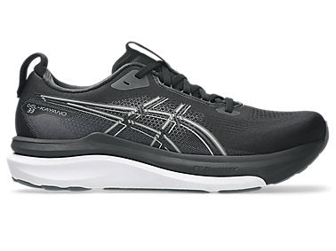 Men's Asics Gel-Kayano 33, Black/White, 12 2E Wide