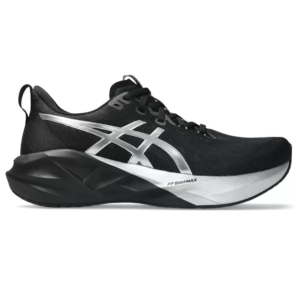 Men's Asics Novablast 5 Platinum, Platinum/Black, 11 D Medium