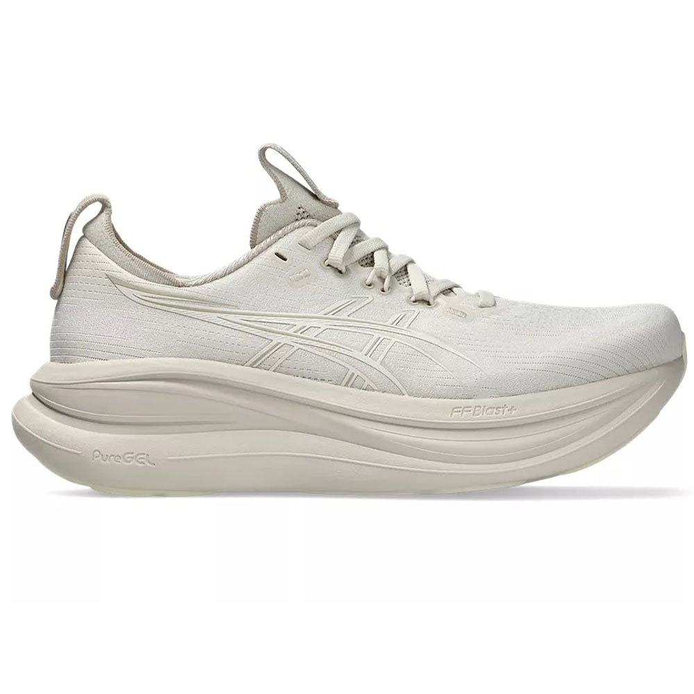Women's Asics Gel-Nimbus 28, Soft Oat/Cream, 11 B Medium