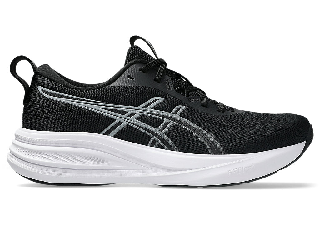 Women's Asics Gel-Pulse 17, Black/Gravel, 7 B Medium