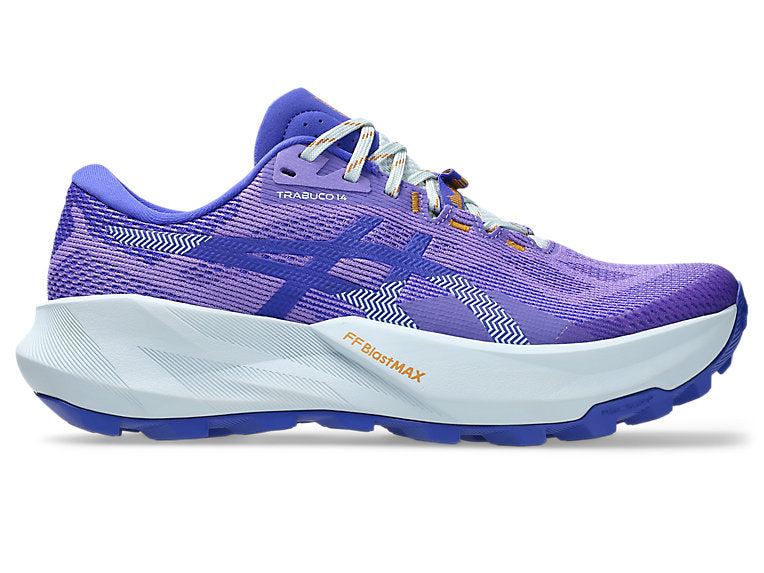 Women's Asics Trabuco 14, Black/Amethyst, 9.5 B Medium