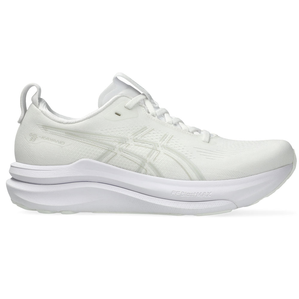 Women's Asics Gel-Kayano 33, White/White, 8.5 B Medium