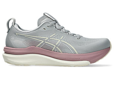 Women's Asics Gel-Kayano 33, Piedmont Grey/Taro Purple, 5.5 B Medium
