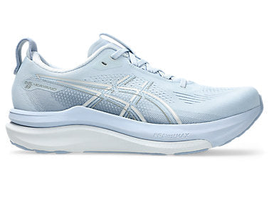 Women's Asics Gel-Kayano 33, Solid Air/Soft Sky, 12 D Wide
