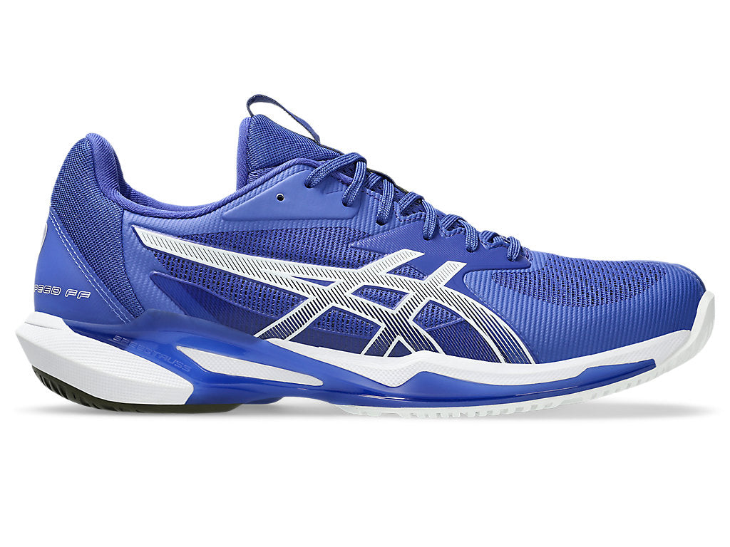 Men's Asics Solution Speed FlyteFoam 3, Dark Cobalt/White, 10 D Medium