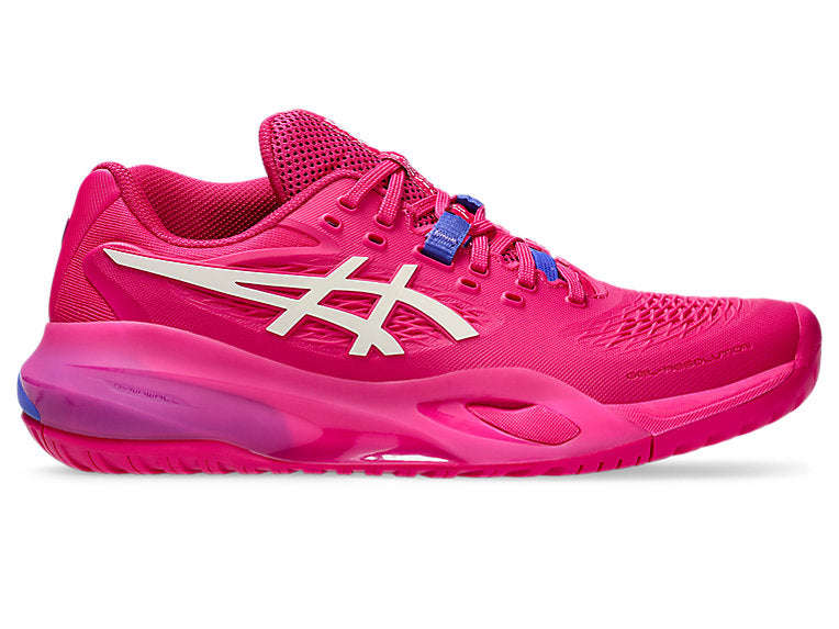 Women's Asics Gel-Resolution X, Bright Rose/Cream, 11 B Medium