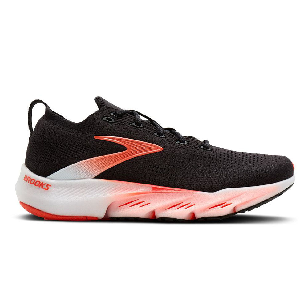 Men's Brooks Glycerin Flex, Black/Orange, 9.5 D Medium