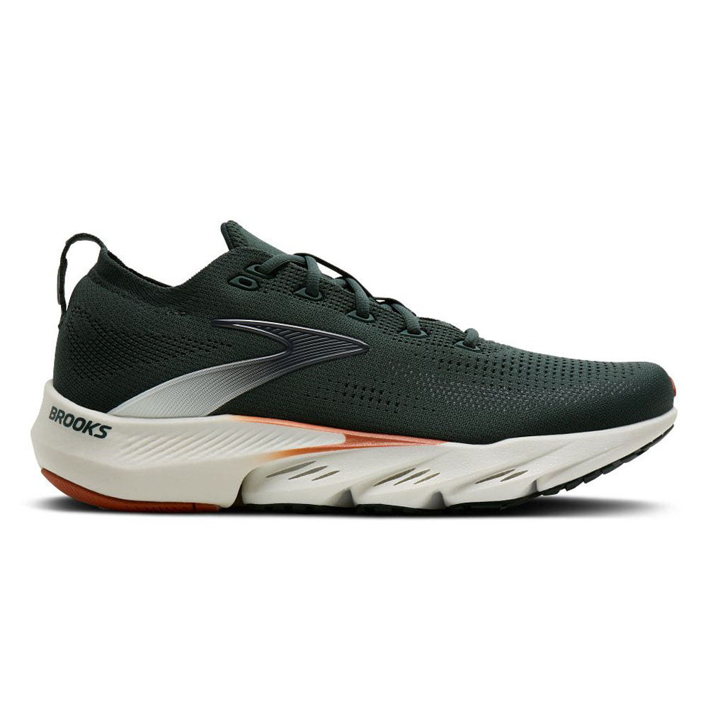 Men's Brooks Glycerin Flex, Green/Grey/Brown, 12.5 D Medium