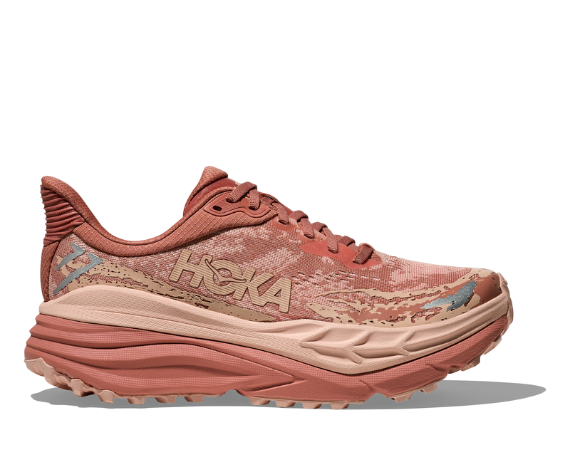 Women's Hoka Stinson 7, Blush/Rose Latte, 6 B Medium