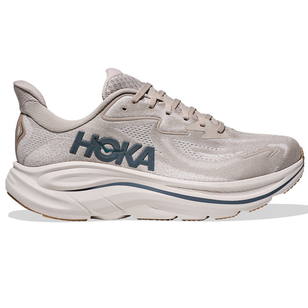 Men's Hoka Clifton 10, Putty/Grout, 12 D Medium