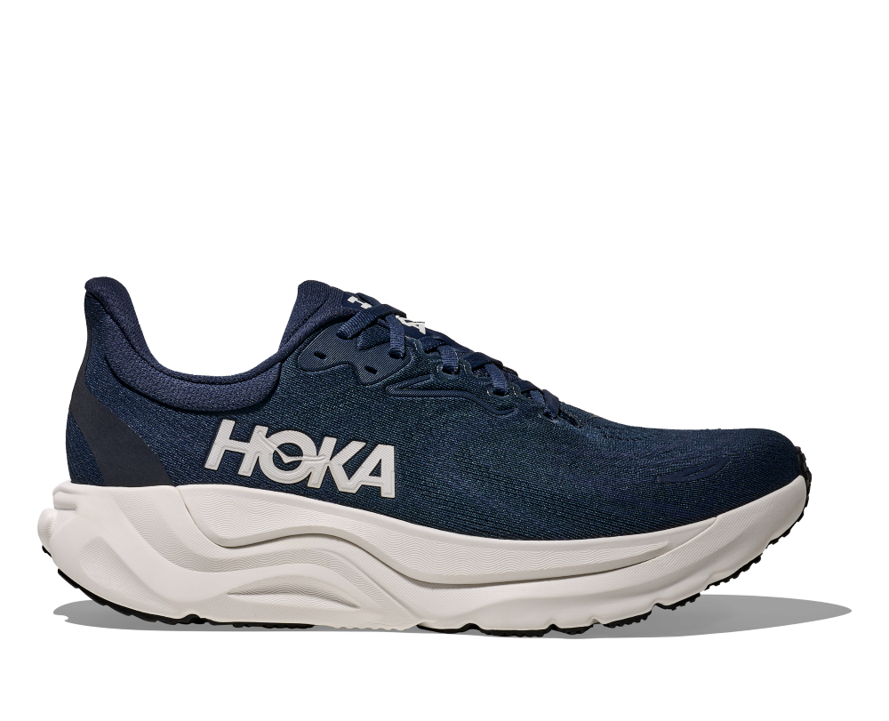 Men's Hoka Arahi 8, Varsity Navy/White, 9.5 2E Wide