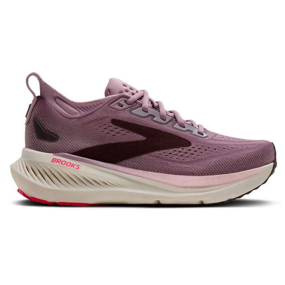 Women's Brooks Glycerin 23, Elderberry/Peppercorn/Clear, 7.5 B Medium