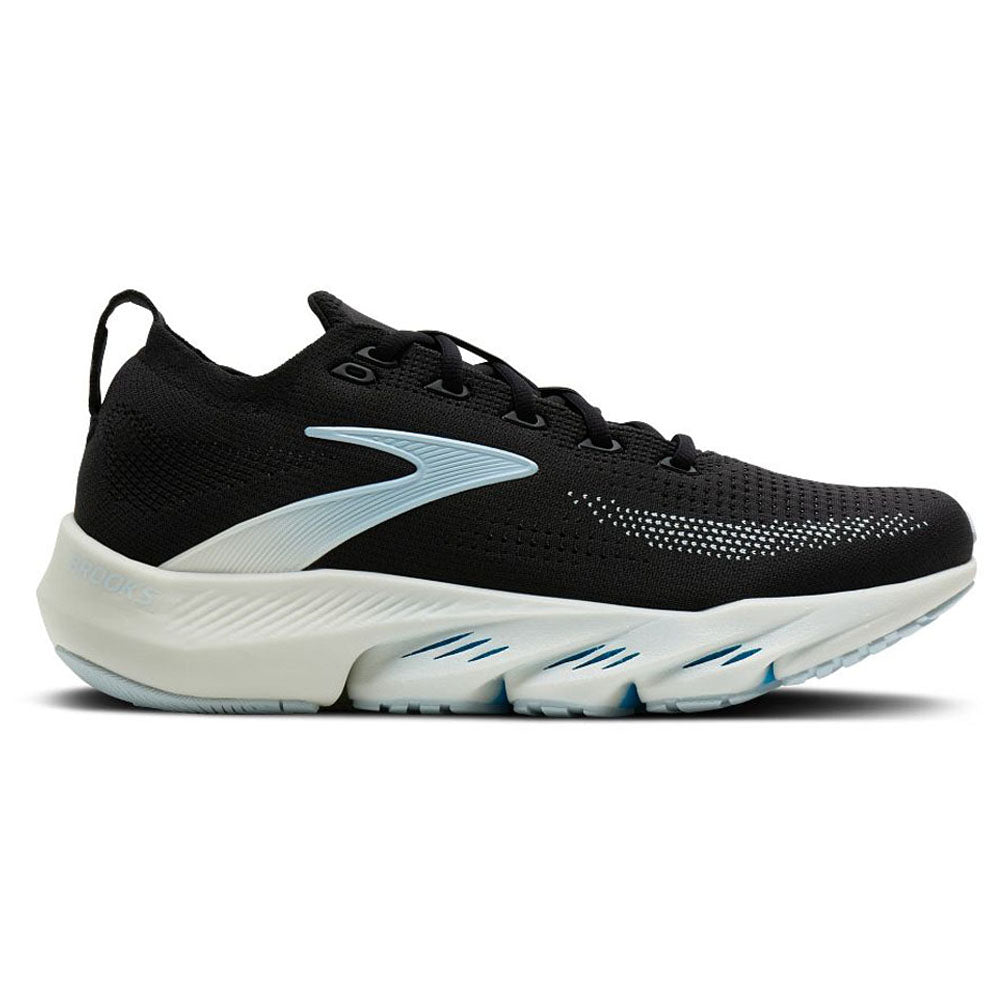 Women's Brooks Glycerin Flex, Black/Blue/Blue, 8 B Medium