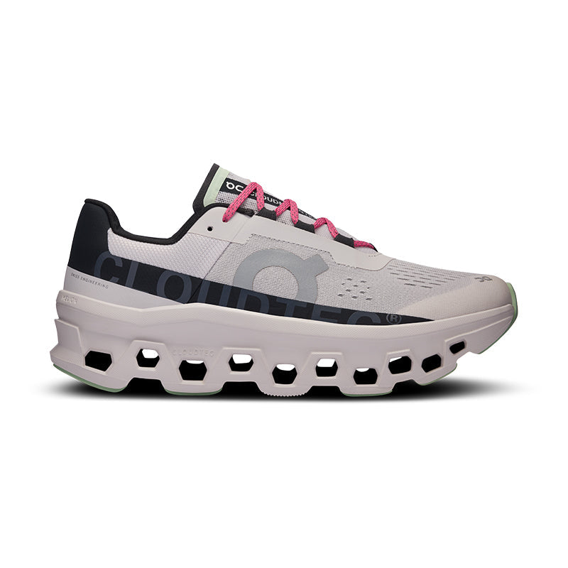 Men's On Cloudmonster, Frost/Black, 13 D Medium