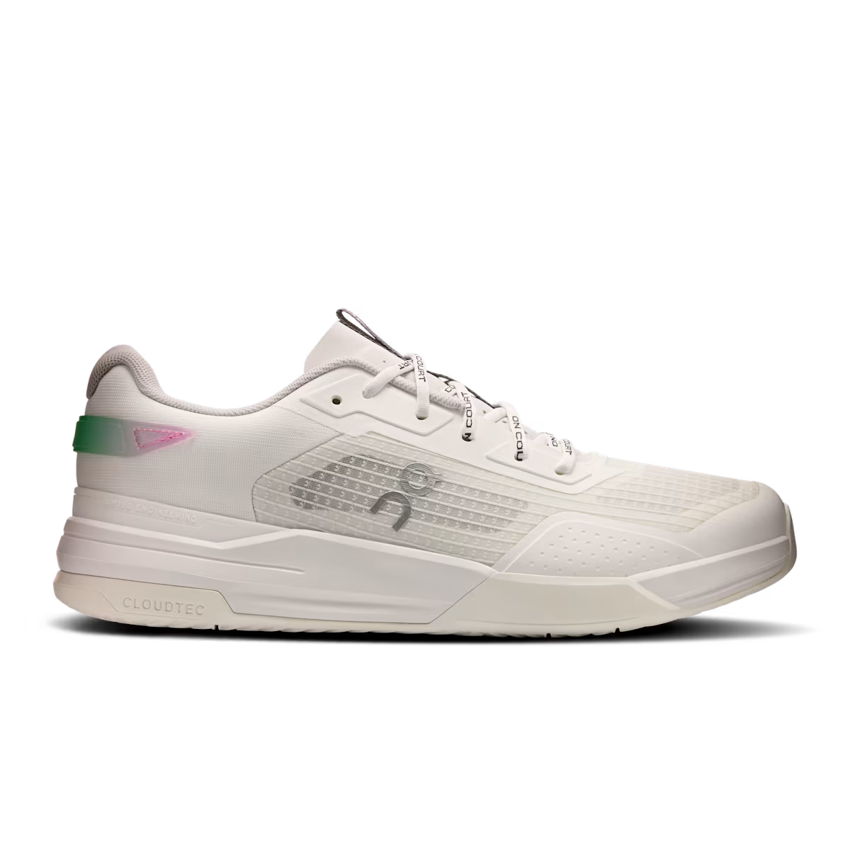 Men's On The Roger Advantage Z5, White/Ivory, 9 D Medium