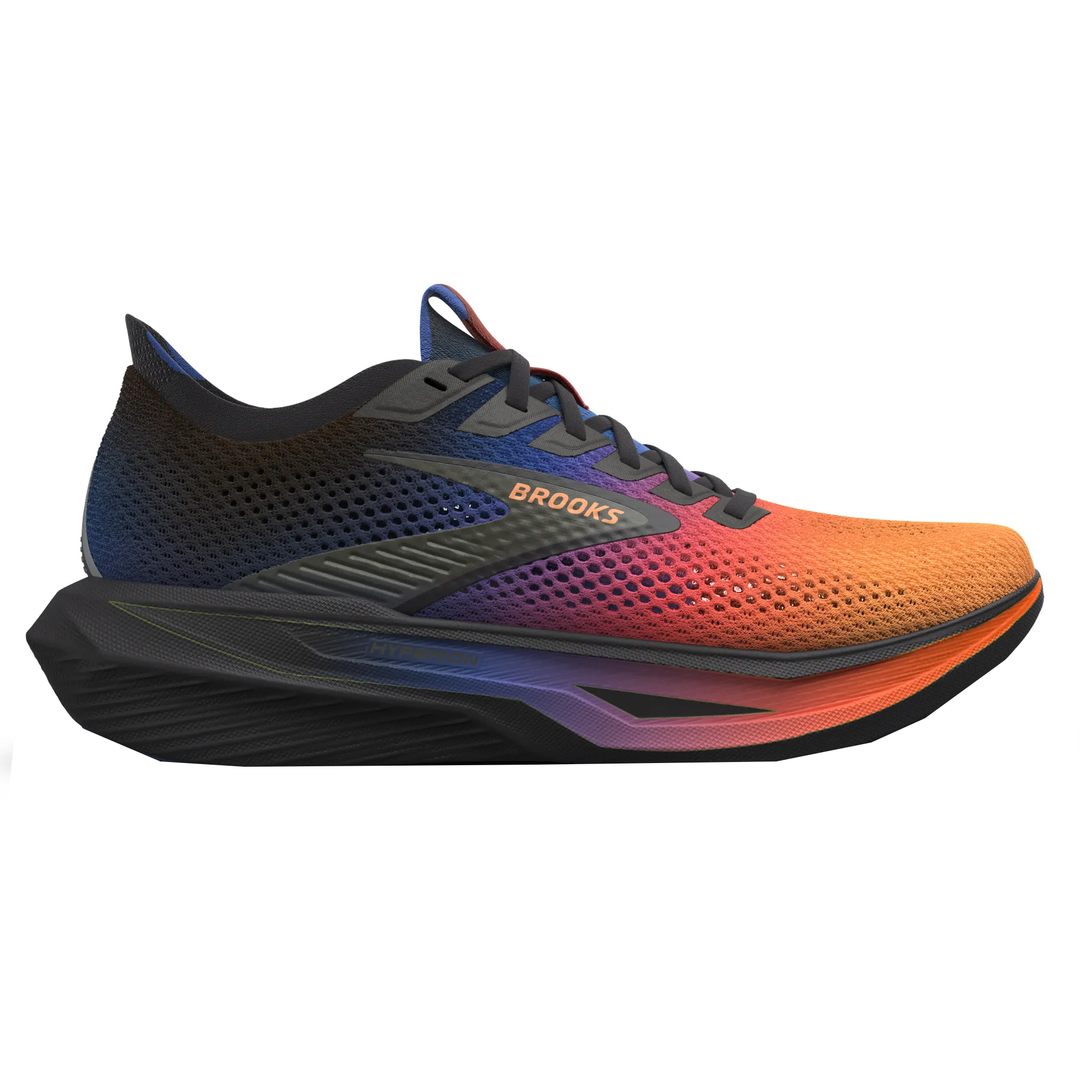Men's Brooks Hyperion 3, Blue/Coral/Papaya, 10.5 D Medium