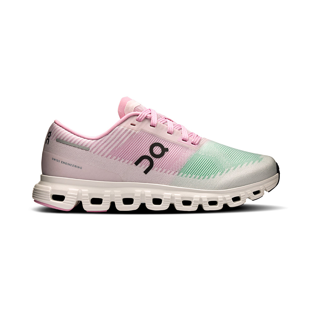 Women's On Cloud 6 Push, Honeydew/Petal, 6 B Medium
