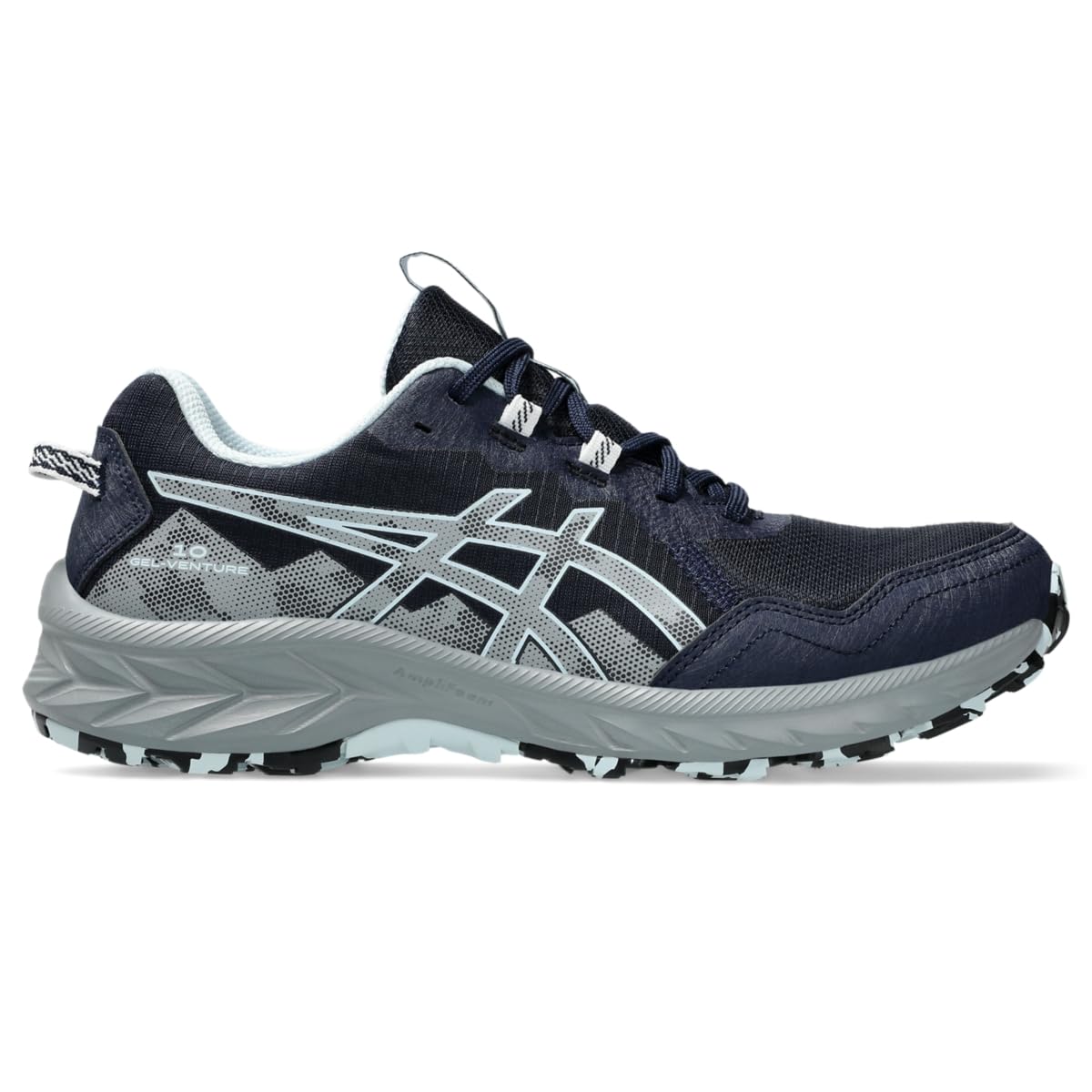 Women's Asics Gel-Venture 10, Midnight/Gravel, 6 D Wide