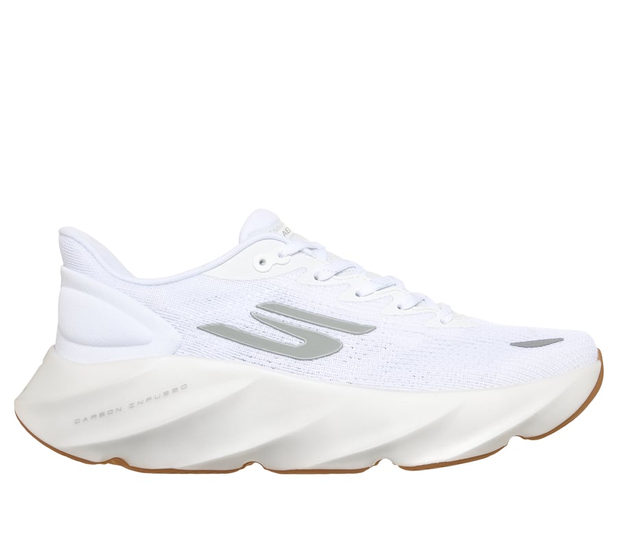 Men's Skechers Aero Burst, White, 14 D Medium
