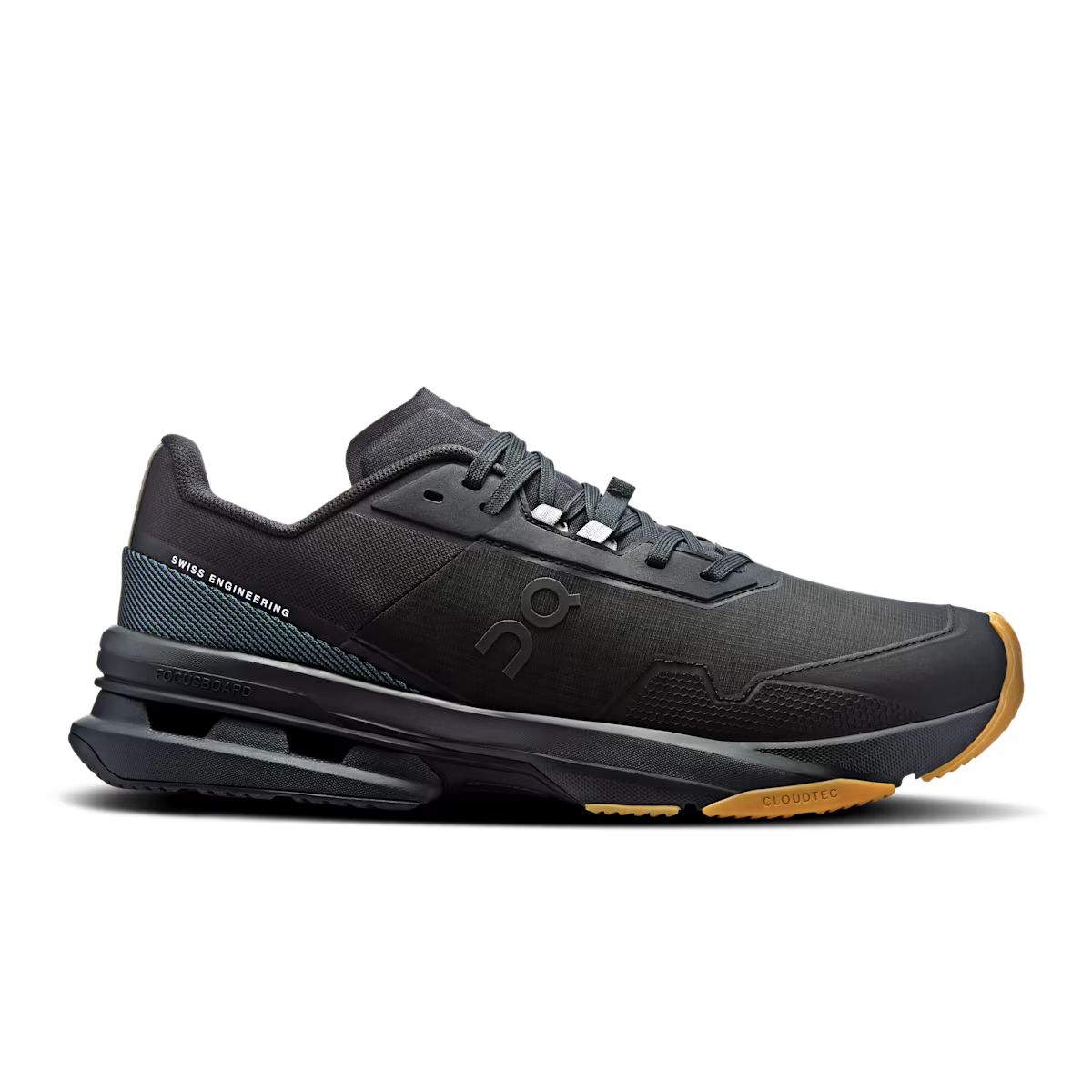 Men's On Cloudpulse Pro, Black/Rock, 9.5 D Medium