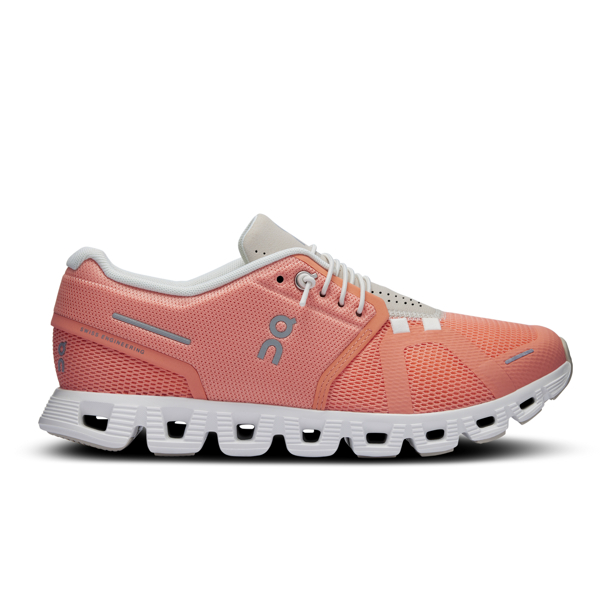 Women's On Cloud 5, Flamingo/Pearl, 7.5 B Medium