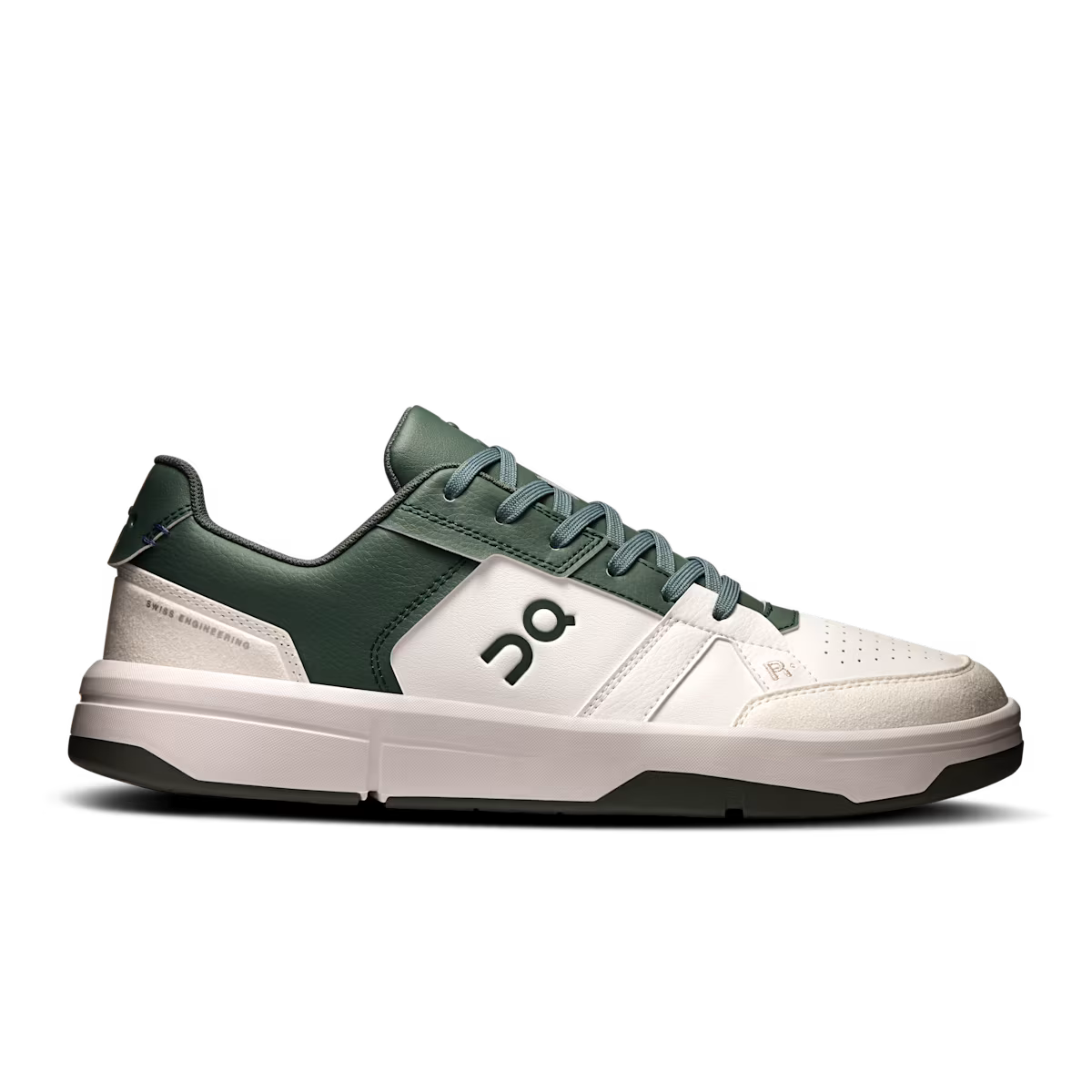 Men's On The Roger Clubhouse 3, White/Olive, 11.5 D Medium