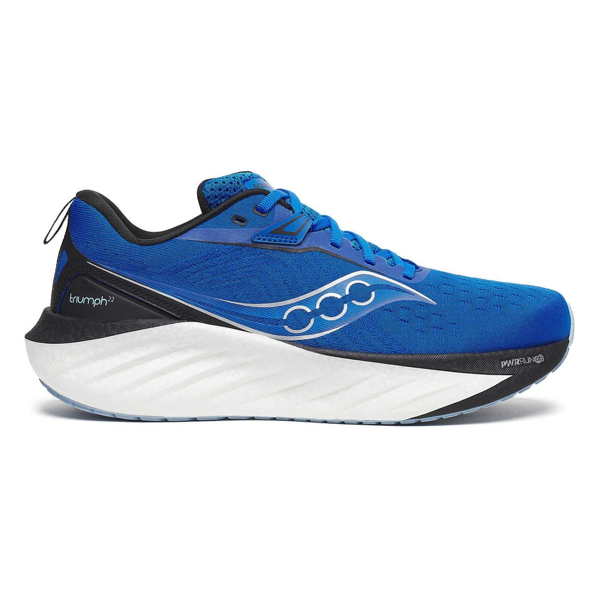 Men's Saucony Triumph 22, Skydiver/Black, 11.5 D Medium