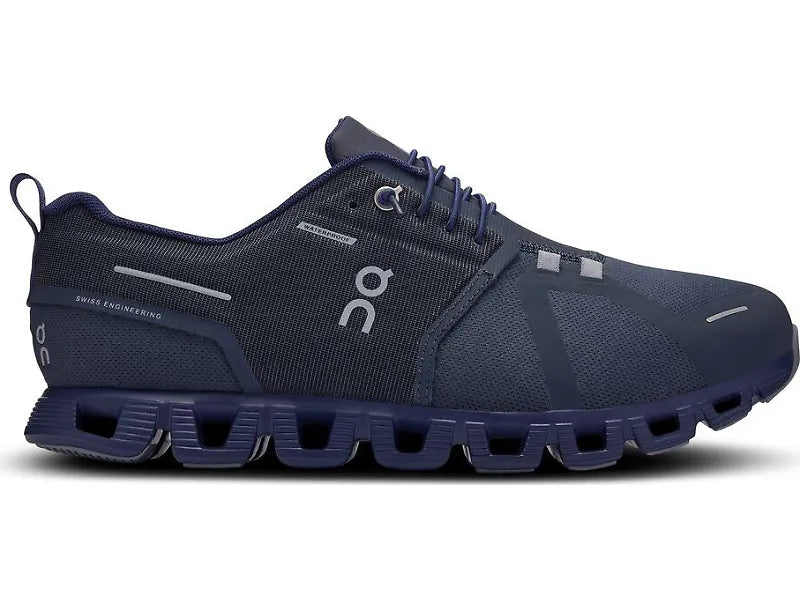 Men's On Cloud 5 Waterproof, Navy/Ink, 10.5 D Medium