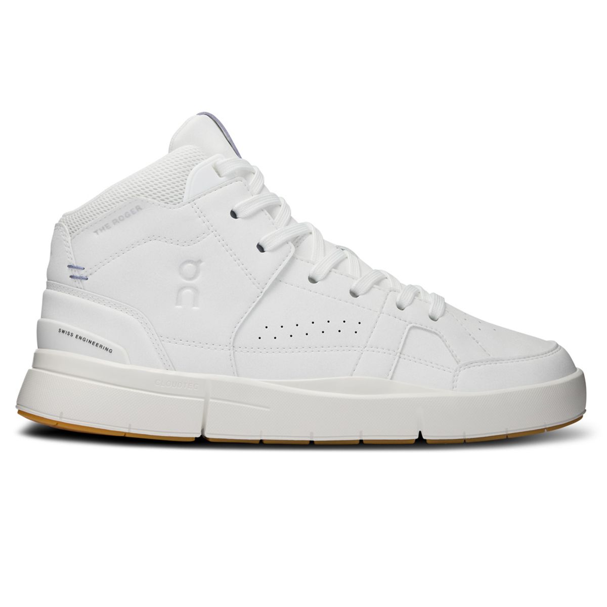 Women's On The Roger Clubhouse Mid 2, White/Feather, 8.5 B Medium