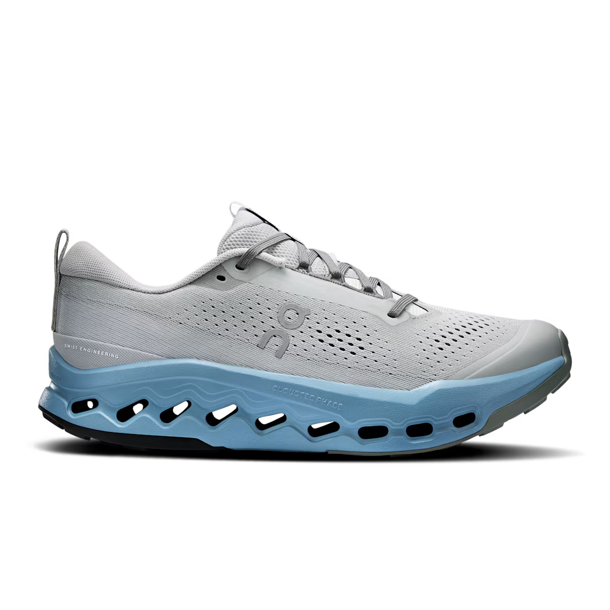 Men's On Cloudsurfer Trail 2, Rock/Niagara, 12.5 D Medium