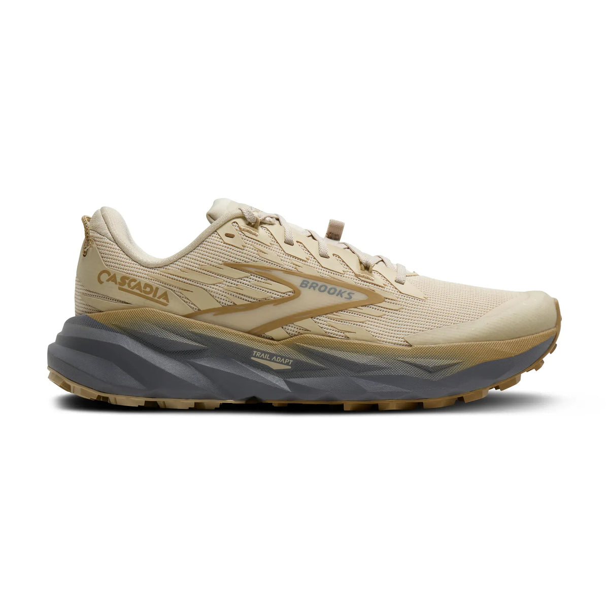 Women's Brooks Cascadia 19, Sand/Primer/Starfish, 6.5 B Medium