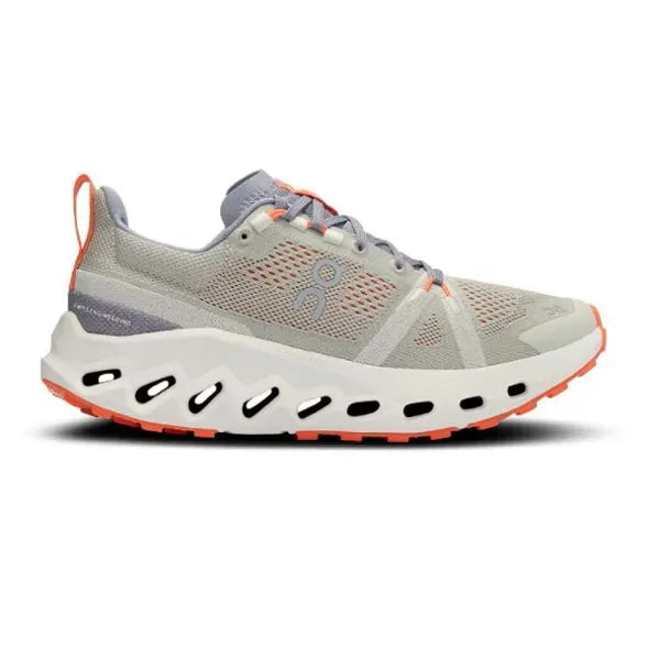 Women's On Cloudsurfer Trail, Fossil/Ivory, 7 B Medium