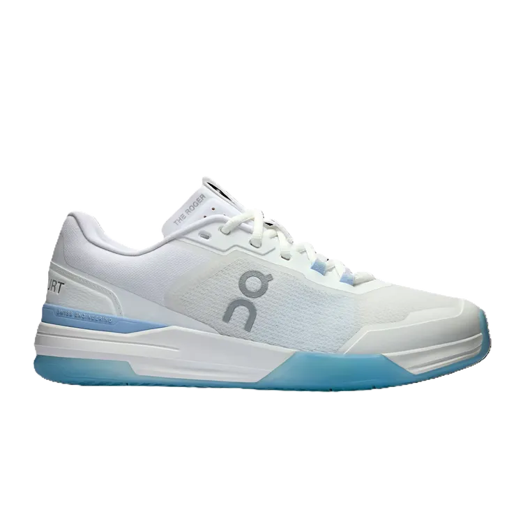 Women's On The Roger Advantage Pro, White/Chambray, 5 B Medium