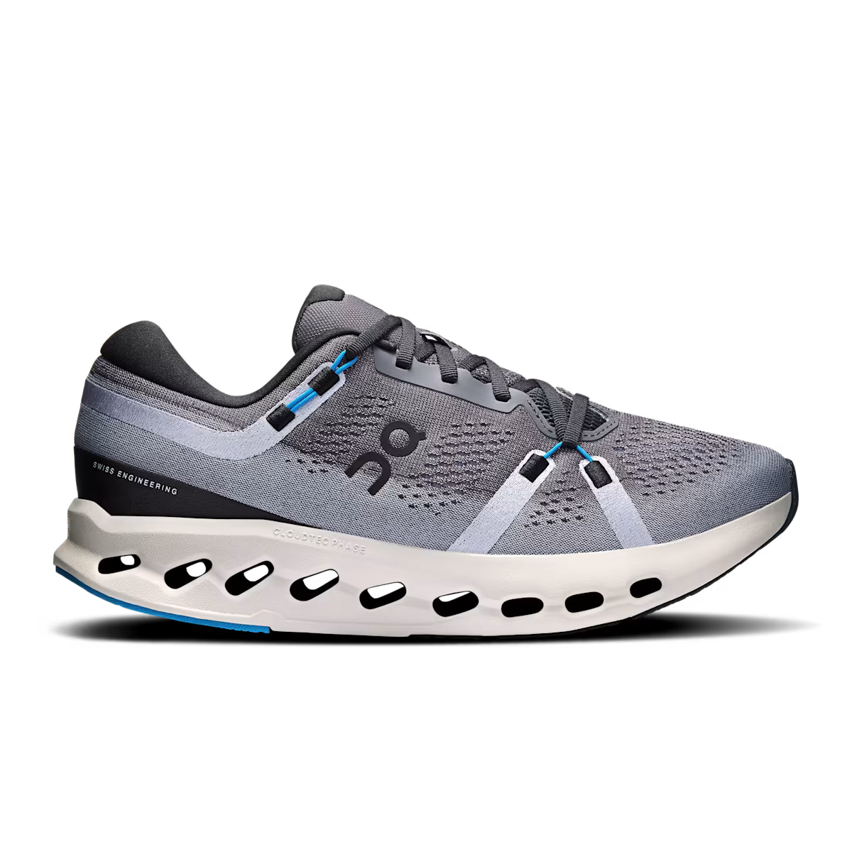 Men's On Cloudsurfer 2, Black/Malibu, 10.5 D Medium