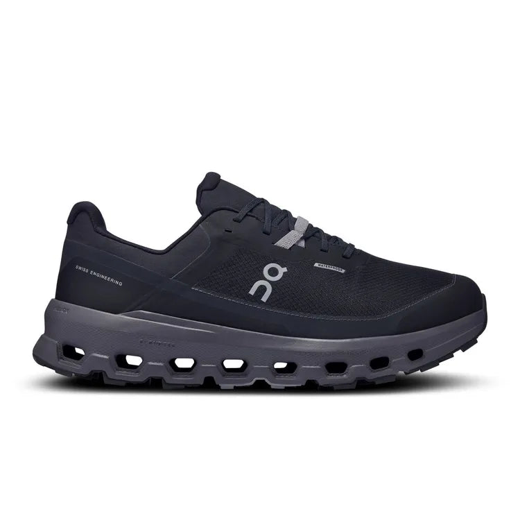 Women's On Cloudvista 2 Waterproof, Black/Eclipse, 6 B Medium