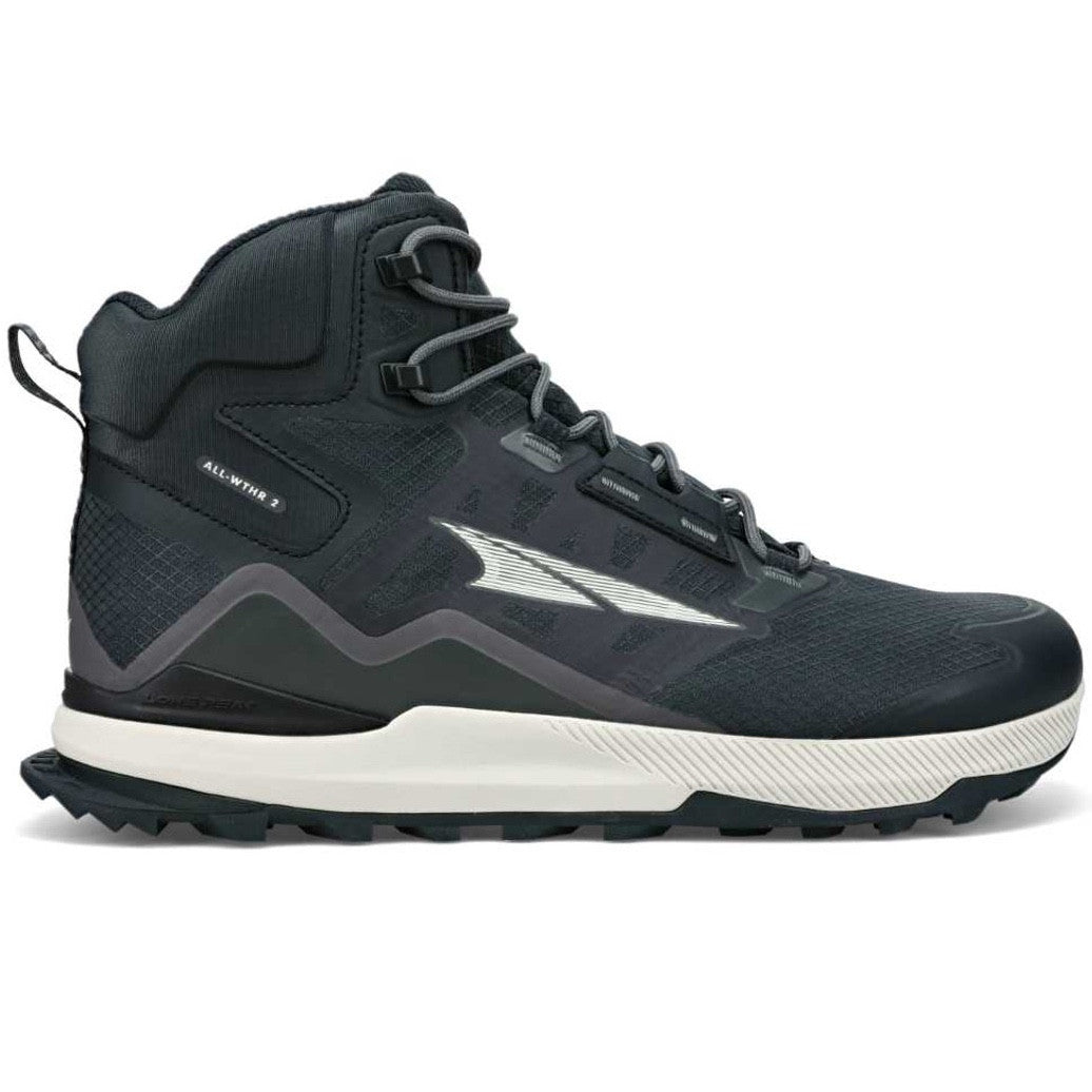 Men's Altra Lone Peak All-WTHR Mid 2, Black, 9.5 D Medium