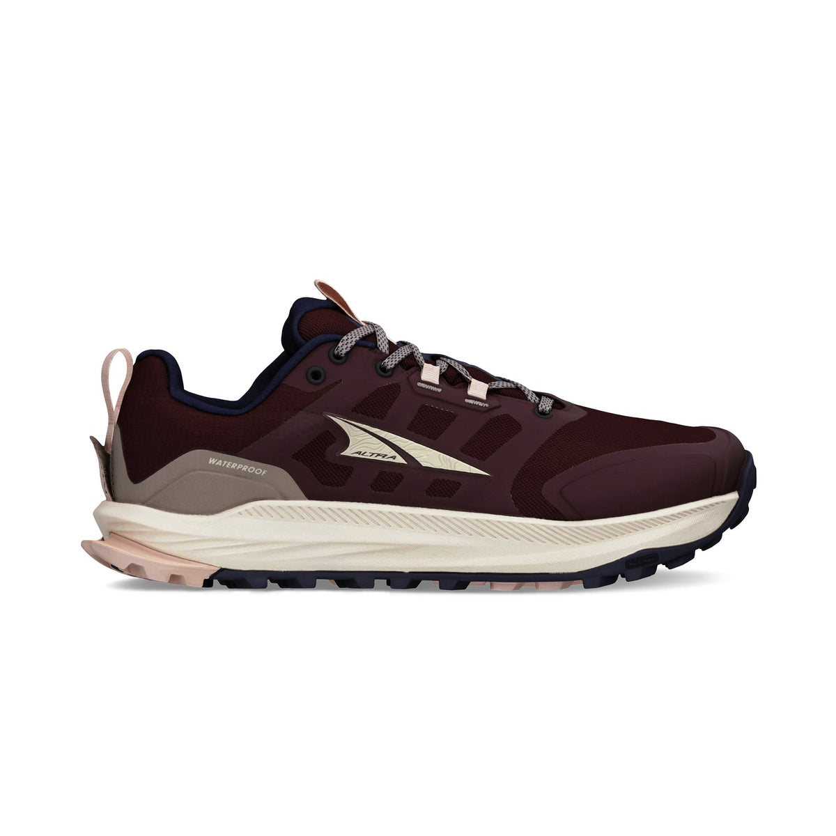 Women's Altra Lone Peak 9, Maroon, 9 B Medium