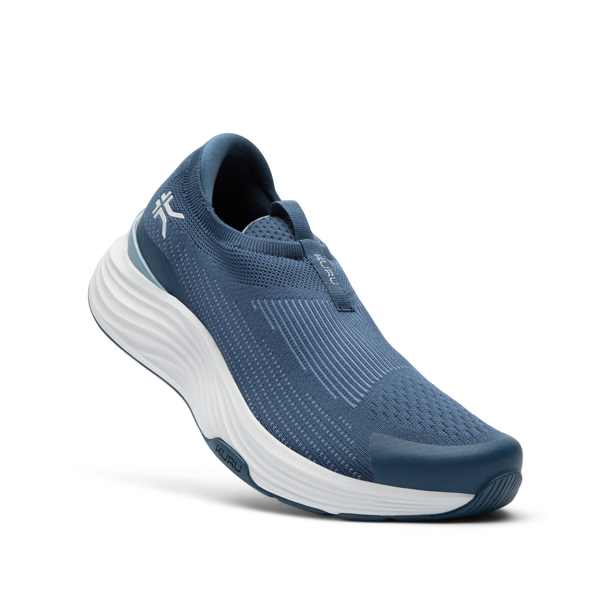 Men's KURU ATOM 2 Slip-On, Mountain Blue/Dove Gray