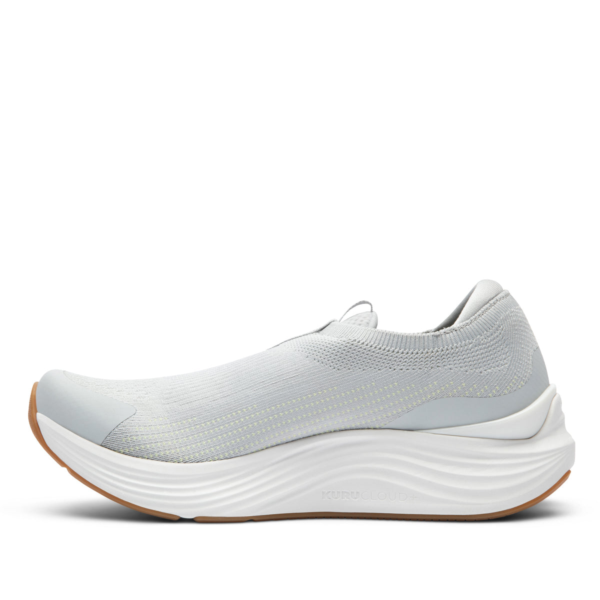Women's KURU ATOM 2 Slip-On, Dove Gray/Gum