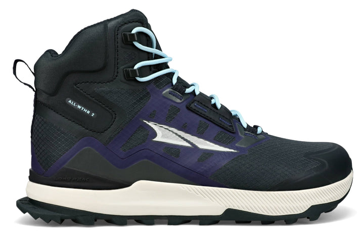 Women's Altra Lone Peak All-WTHR Mid 2, Black, 9 B Medium
