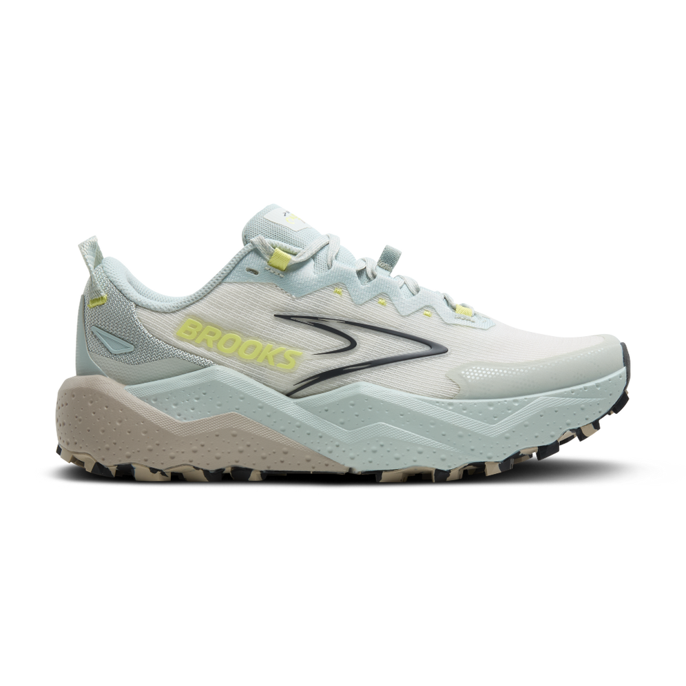 Women's Brooks Caldera 8, Misty Blue/Coconut/Chateau, 7 B Medium