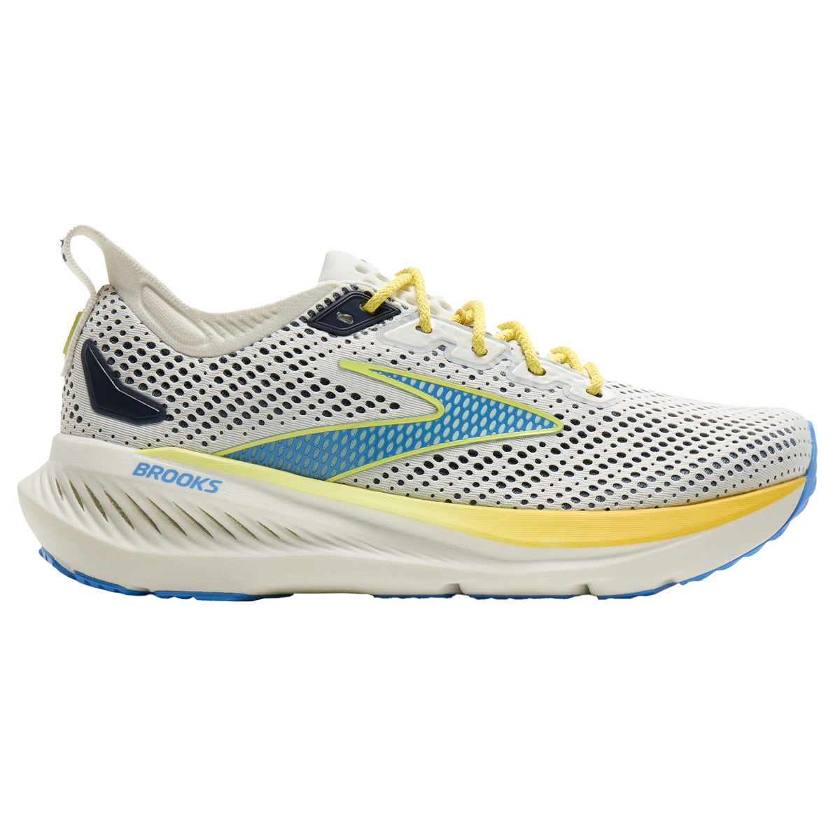 Men's Brooks Glycerin 23, Bluewash/Lemon/Marina, 8.5 D Medium
