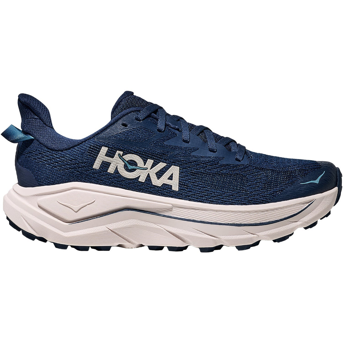 Women's Hoka Challenger 8, Midnight Blue/Grout, 10 D Wide