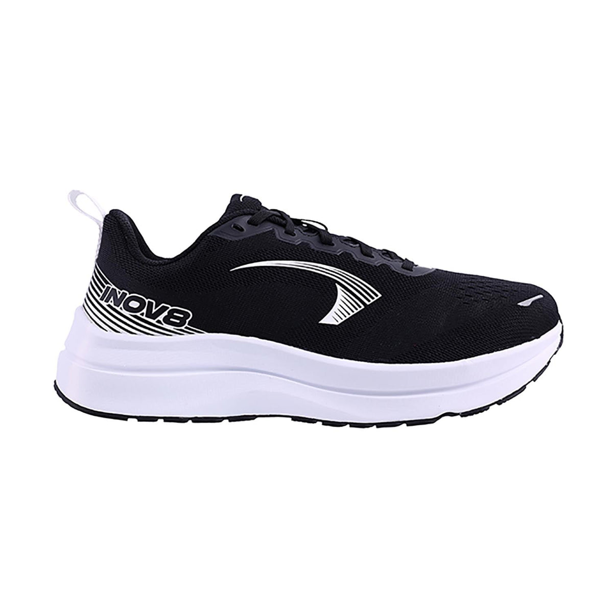 Men's Inov8 Roadfly Max, Black/White, 10 2E Wide